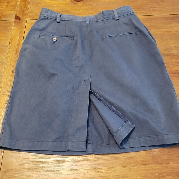Ralph Lauren Golf Womens Skirt Size 12 Blue Pleated Front Pockets - Picture 3 of 7